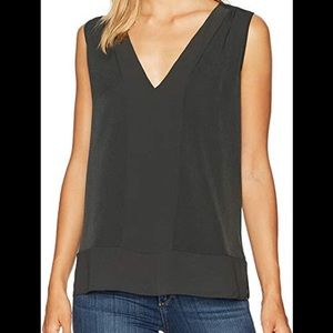 NWT French Connection Crepe Sleeveless Top XS